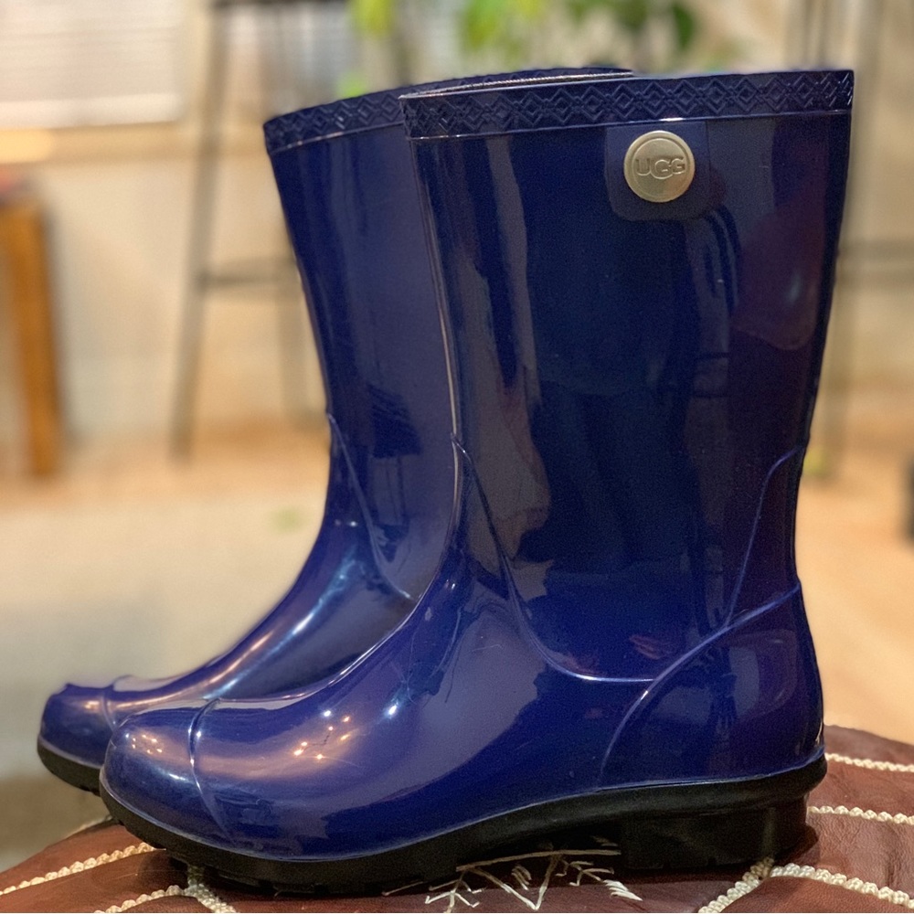 Blue Ugg Rain Boots
